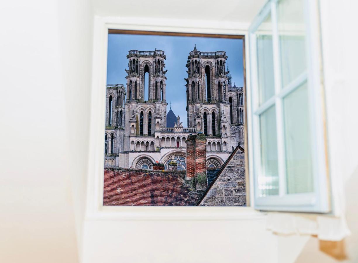 Apartmán Nid Douillet La Cour Du Dauphin, Vue Cathedrale Imprenable Laon Exteriér fotografie