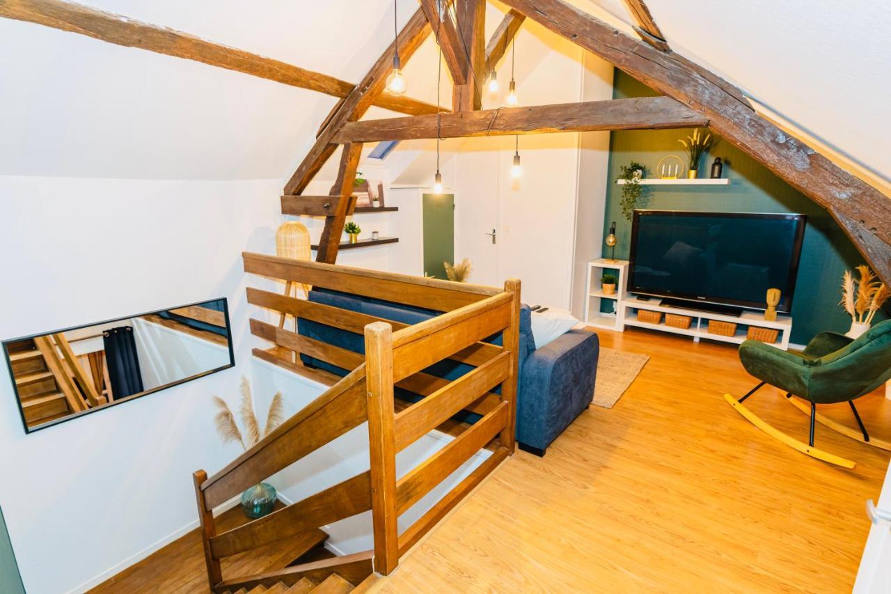 Apartmán Nid Douillet La Cour Du Dauphin, Vue Cathedrale Imprenable Laon Exteriér fotografie